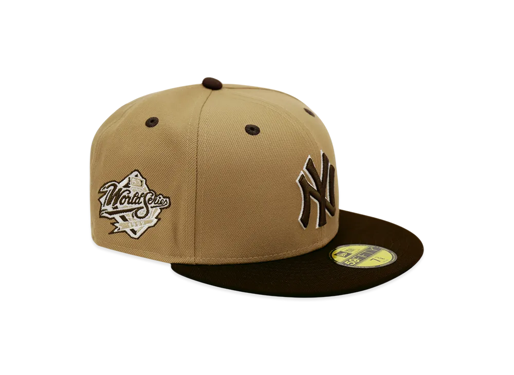 NEW ERA x THE CAP 59Fifty The Blues New York Yankees "Black/Beige"