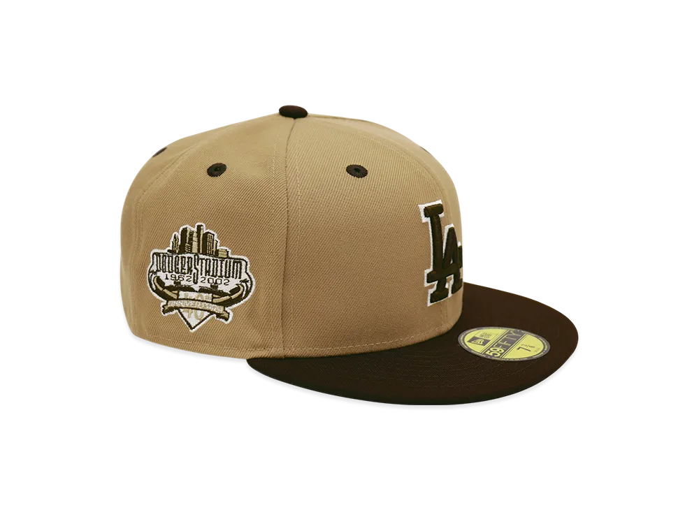 NEW ERA x THE CAP 59Fifty The Blues Los Angeles Dodgers "Black/Beige"