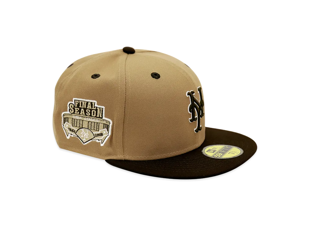 NEW ERA x THE CAP 59Fifty The Blues New York Mets "Black/Beige"