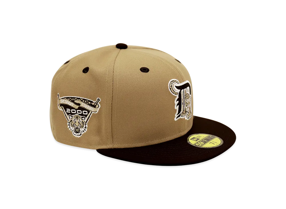NEW ERA x THE CAP 59Fifty The Blues Detroit Tigers "Black/Beige"