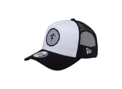 NEW ERA x Uchida 9FORTY A-Frame Trucker Cap "White/Black"