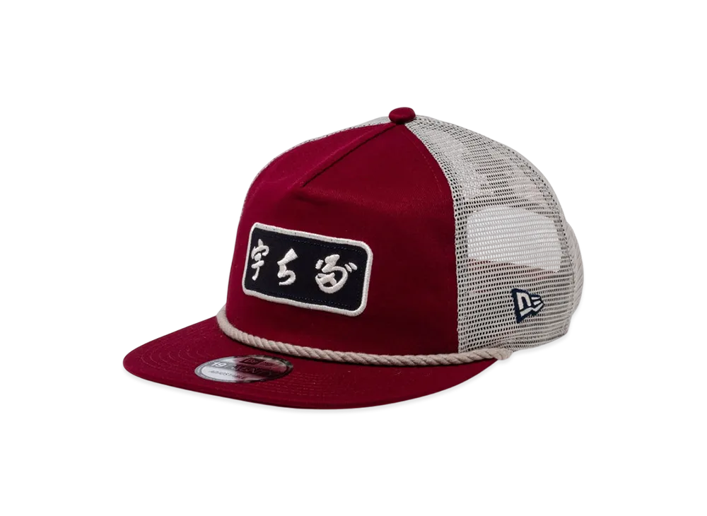 NEW ERA x Uchida 19TWENTY Trucker Cardinal Cap "Scarlet"