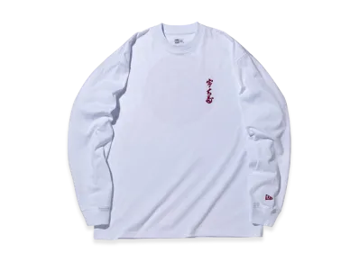 NEW ERA x Uchida L/S Oversized Cotton T-Shirt "White"