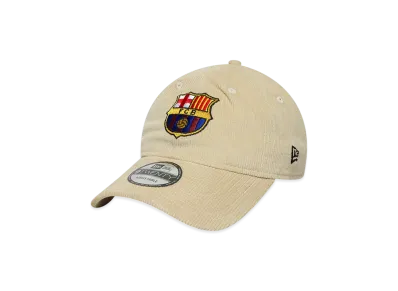 NEW ERA x FC Barcelona 9TWENTY Logo Corduroy "Stone"