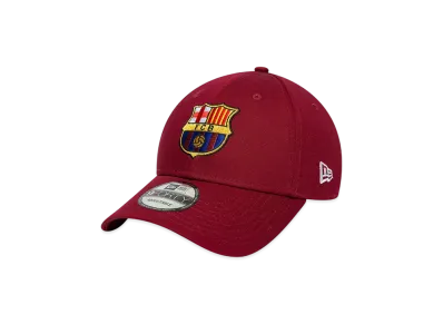 NEW ERA x FC Barcelona 9FORTY Logo Cardinal "Scarlet"
