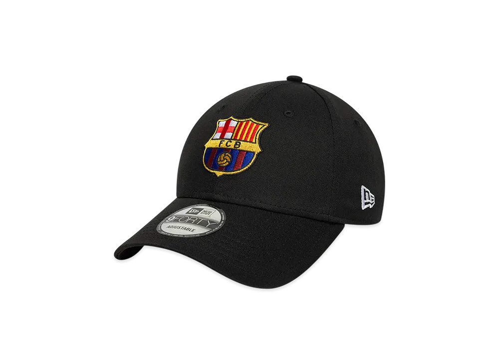 NEW ERA x FC Barcelona 9FORTY Logo "Black"