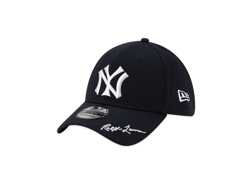 New Era x Polo Ralph Lauren x MLB 39Thirty Cooperstown New York Yankees "Navy"