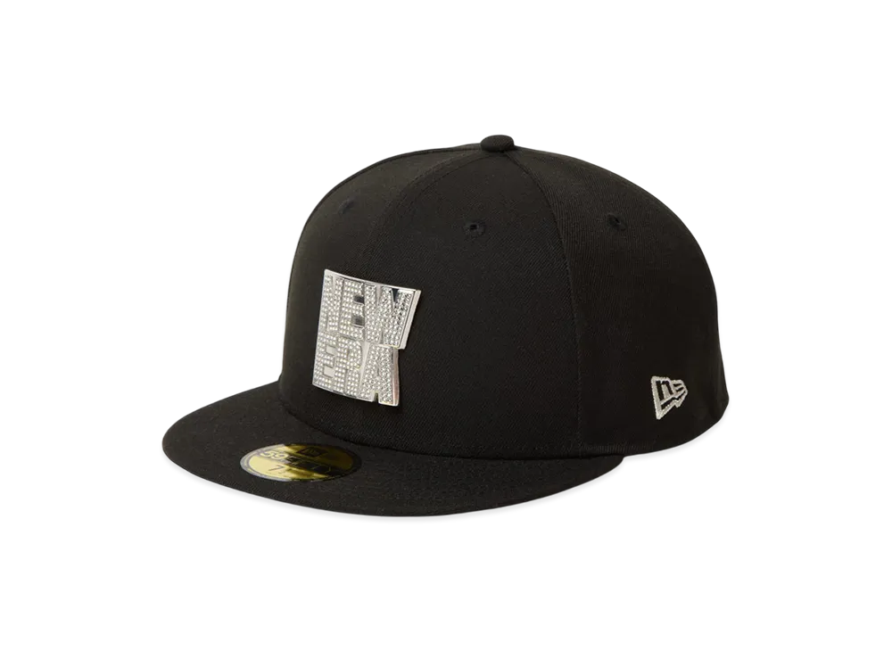 New Era 59Fifty Rhinestone Badge New Era Logo "Black"
