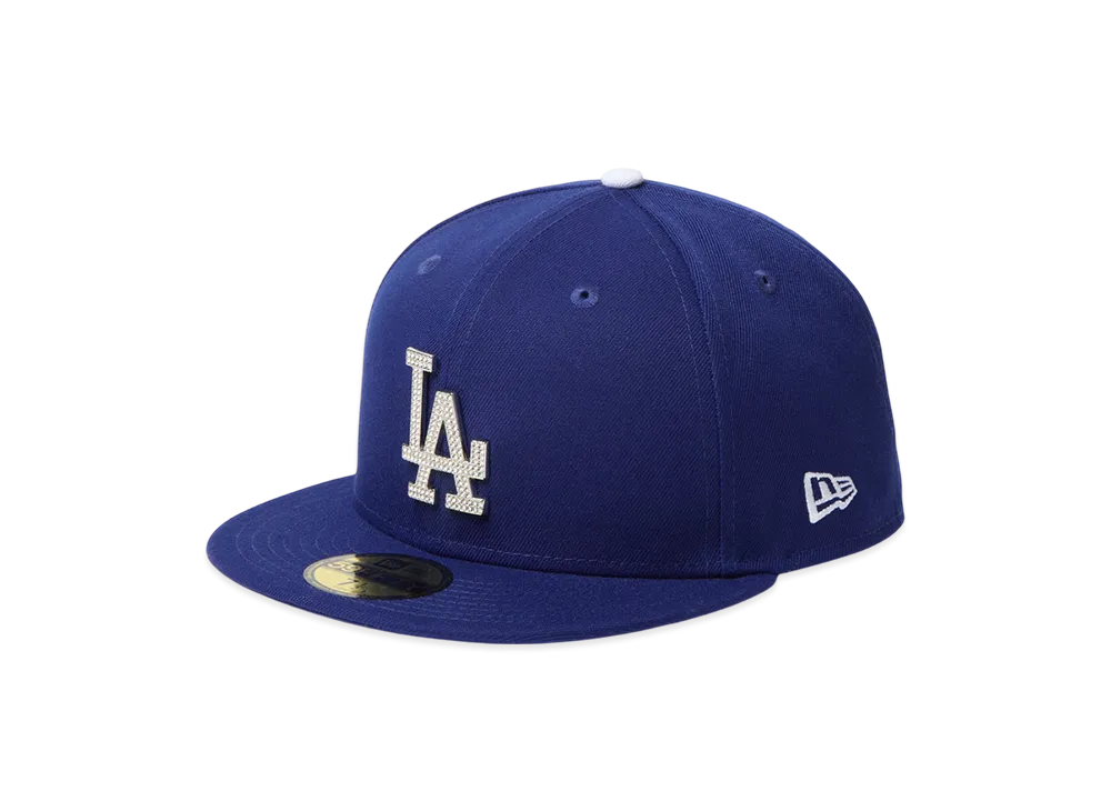New Era 59Fifty Rhinestone Badge Los Angeles Dodgers "Dark Royal"