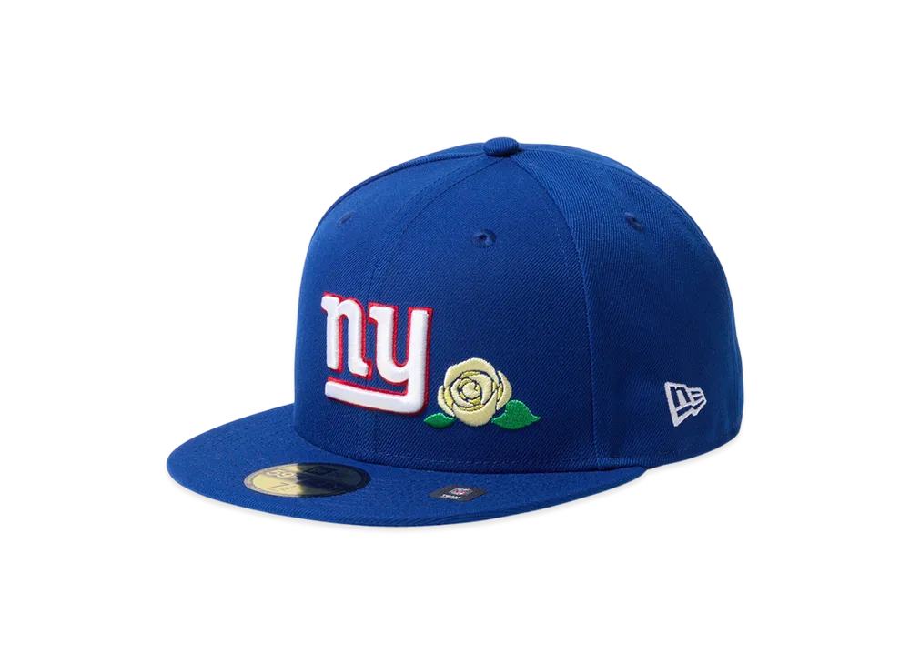 New Era 59Fifty With Rose New York Giants "Light Royal"