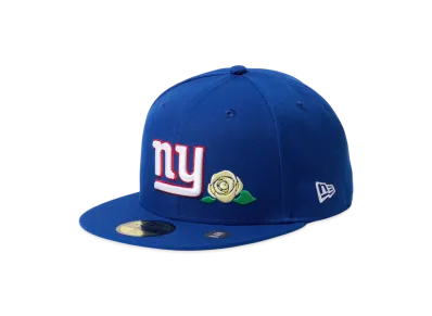 New Era 59Fifty With Rose New York Giants "Light Royal"