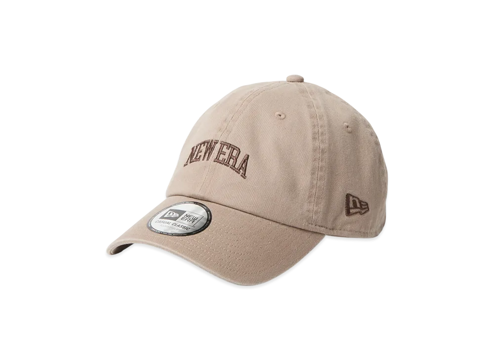 New Era Casual Classic College Logo College Logo "Ash Brown"