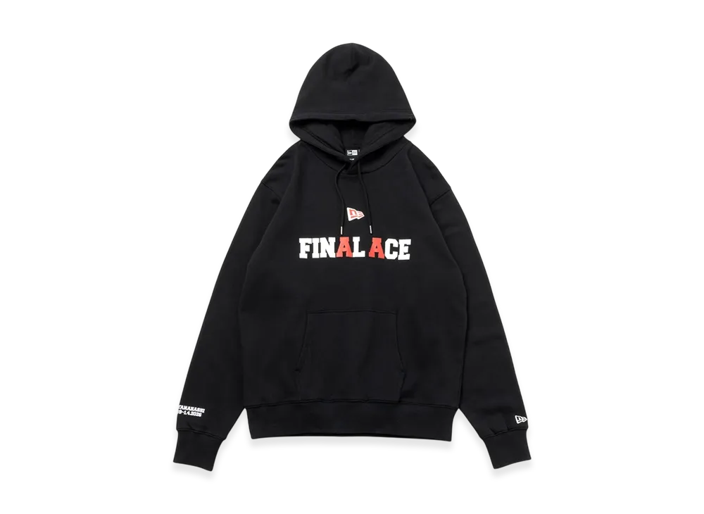 NEW ERA x New Japan Pro-Wrestling French Terry Sweat Pullover Hoodie FINAL ACE Hiroshi Tanahashi "Black"