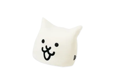 NEW ERA x THE BATTLE CATS SQUARE Knit Cap "White"