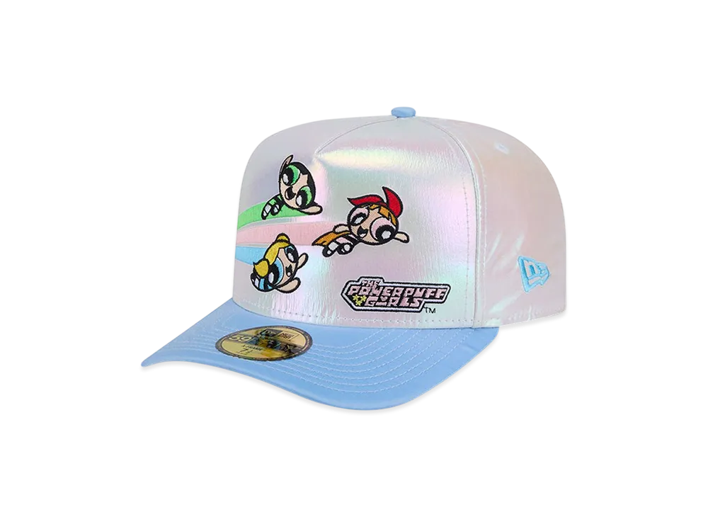 NEW ERA x The Powerpuff Girls 59FIFTY A-Frame Iridescent "White"