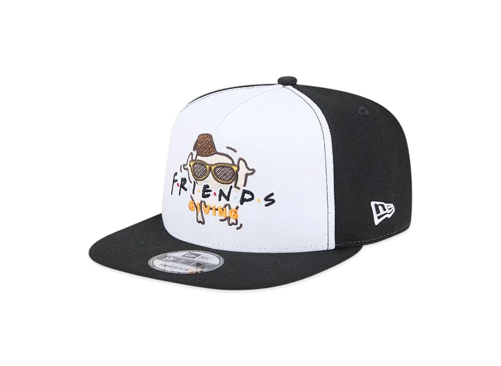 NEW ERA x Hey Arnold! 9FIFTY A-Frame Friends Friendsgiving "White/Black"
