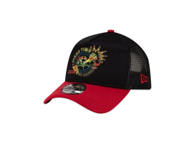NEW ERA x Teenage Mutant Ninja Turtles 9FORTY A-Frame Trucker Pizza Time "Black/Red"