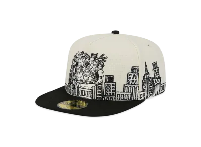 NEW ERA x Teenage Mutant Ninja Turtles 59FIFTY A-Frame Cityscape "White/Black"
