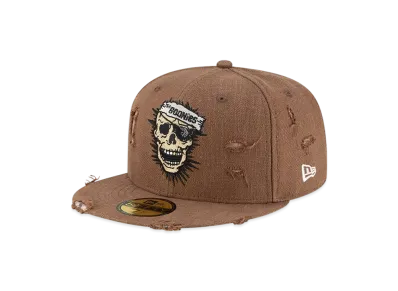 NEW ERA x The Goonies 59FIFTY Skull "Brown"