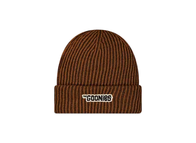 NEW ERA x The Goonies Cuff Knit Title Logo "Brown"
