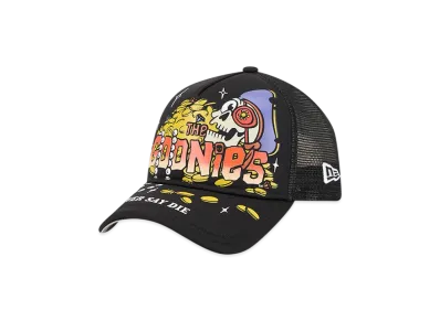 NEW ERA x The Goonies 9FORTY A-Frame Trucker Never Say Die "Black"