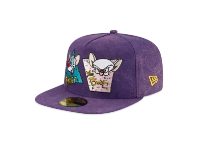 NEW ERA x Pinky and the Brain 59FIFTY A-Frame Character "Purple"