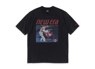NEW ERA x Mobile Suit Gundam S/S Washed Cotton Tee "Black"