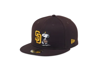 NEW ERA x PEANUTS 59FIFTY San Diego Padres "Brown"