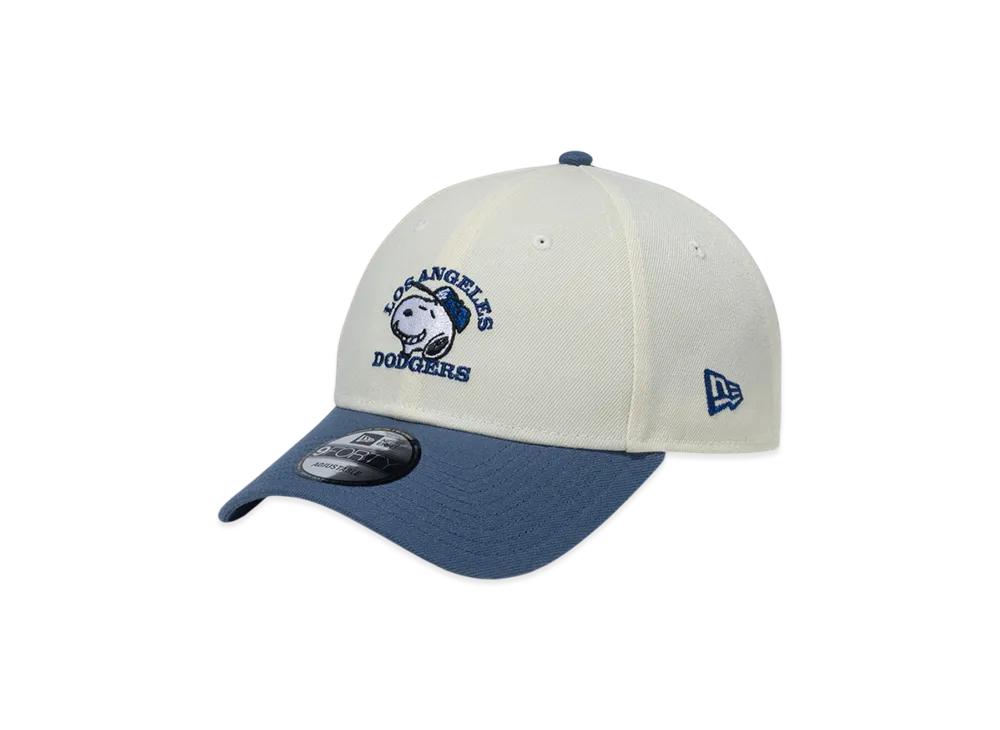 NEW ERA x PEANUTS 9FORTY Los Angeles Dodgers "White"