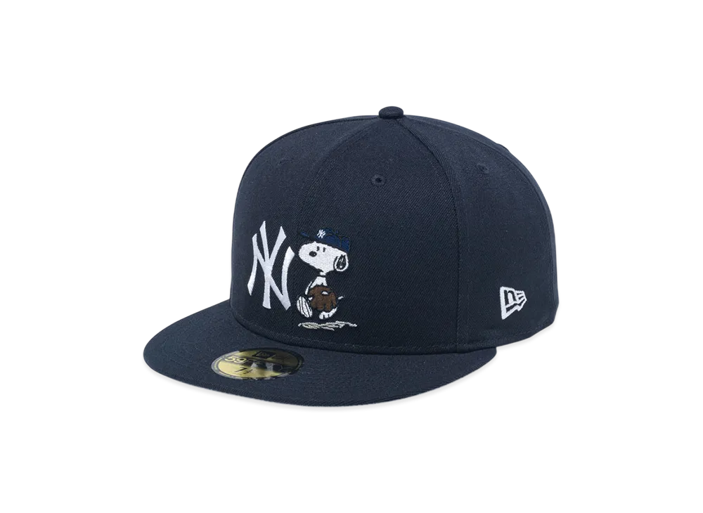 NEW ERA x PEANUTS 59FIFTY New York Yankees "Navy"