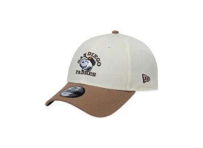 NEW ERA x PEANUTS 9FORTY San Diego Padres "White"