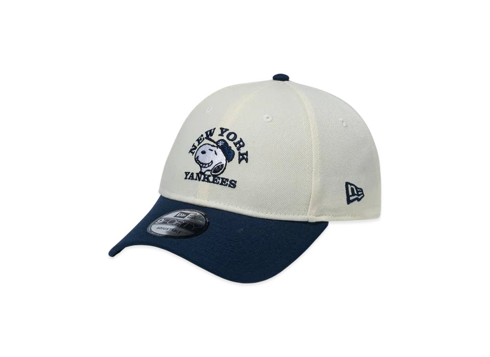 NEW ERA x PEANUTS 9FORTY New York Yankees "White"