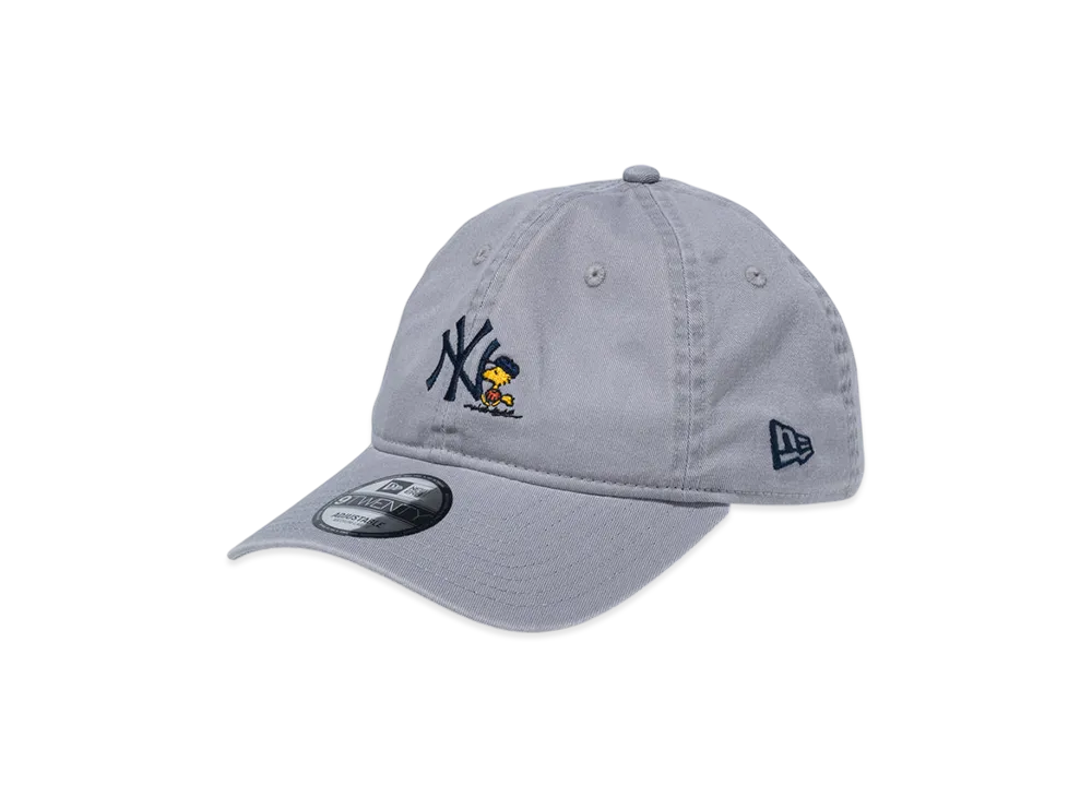 NEW ERA x PEANUTS 9TWENTY New York Yankees "Gray"