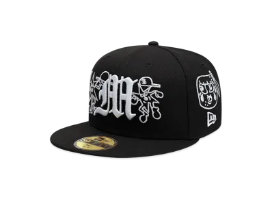 NEW ERA x MORA 59FIFTY Lo Mismo de Siempre All-Over "Black/White"