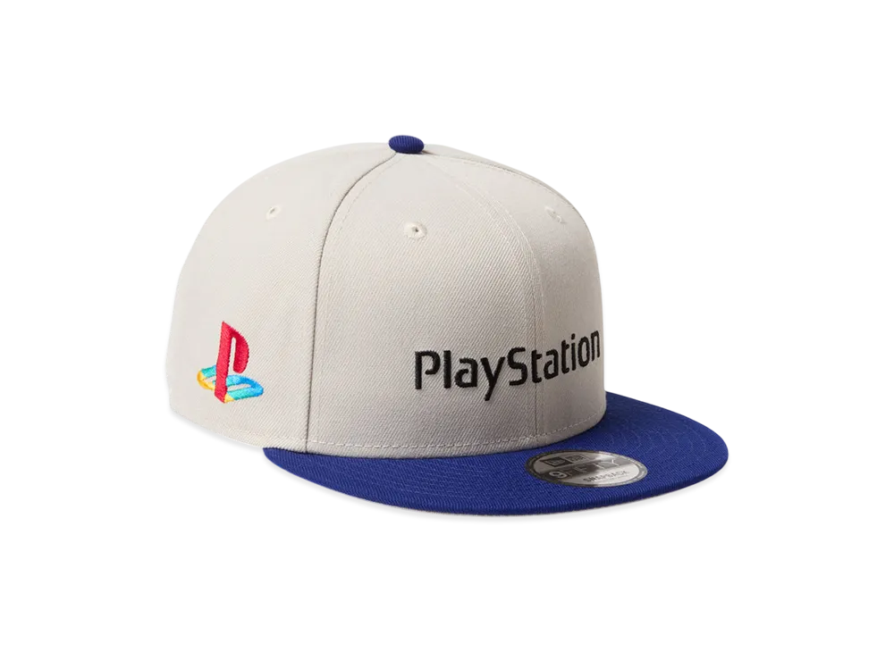 NEW ERA x PlayStation 9FIFTY Family Mark "Stone/Dark Royal"