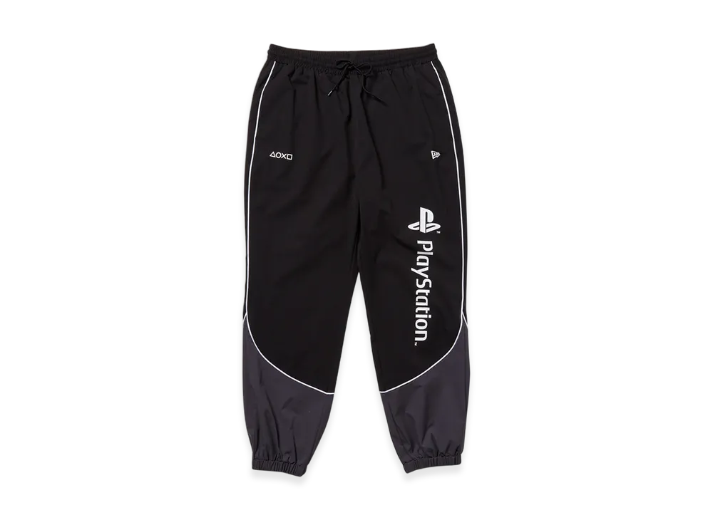 NEW ERA x PlayStation Performance Apparel Oversized Piping Track Pants "Black"