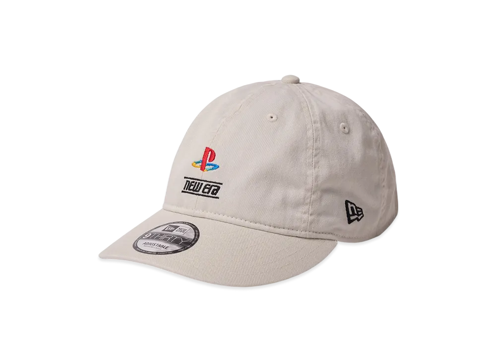 NEW ERA x PlayStation 9THIRTY Family Mark New Era Logo "Ivory"