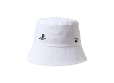 NEW ERA x PlayStation Bucket 01 Sailor Brim Family Mark "White"