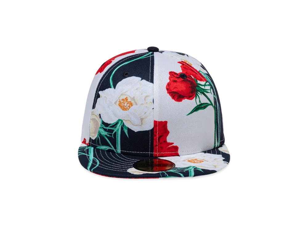 NEW ERA x KENZO 59FIFTY Mixed Print "White/Navy"