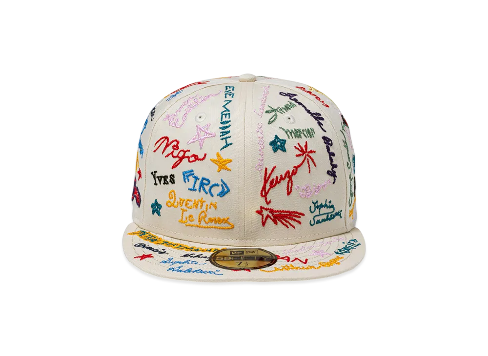 NEW ERA x KENZO 59FIFTY "Chrome White"