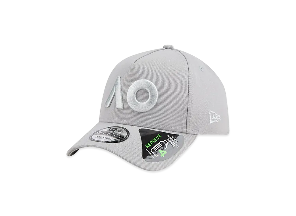 NEW ERA 9FORTY A-Frame Australian Open AO Repreve "Gray"
