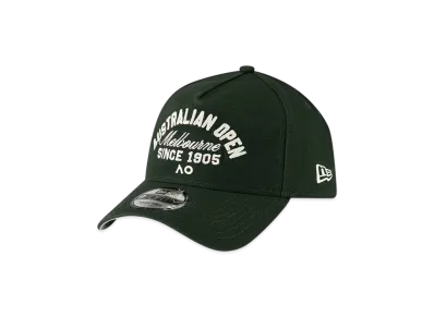 NEW ERA 9FORTY A-Frame Australian Open Script "Dark Green"