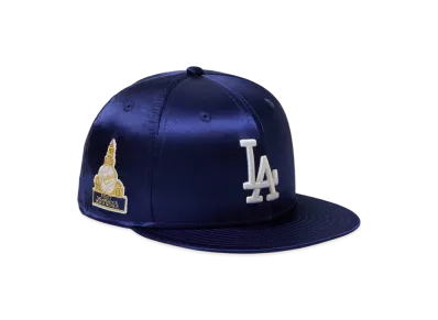 NEW ERA x MLB 59FIFTY Satin Los Angeles Dodgers "Dark Royal"