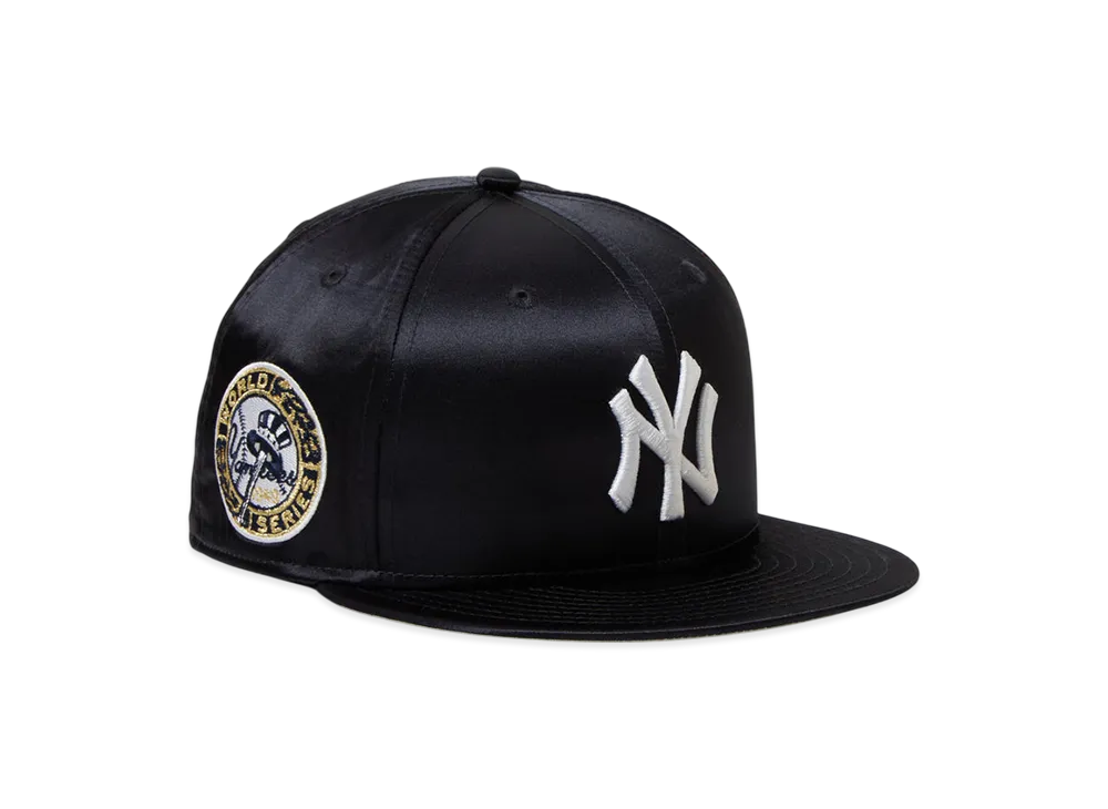 NEW ERA x MLB 59FIFTY Satin New York Yankees "Navy"