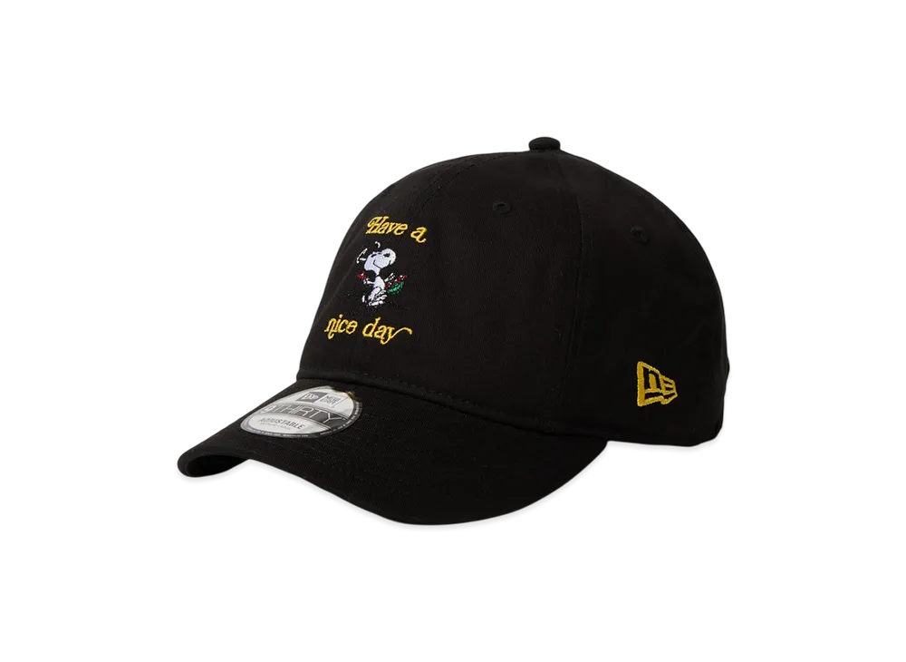 NEW ERA x PEANUTS 9THIRTY Have a Nice Day "Black"