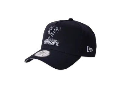 NEW ERA x PEANUTS 9FORTY A-Frame Swing Snoopy Golf "Navy"