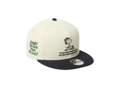 NEW ERA x PEANUTS 9FIFTY Golf "Chrome White/Navy"