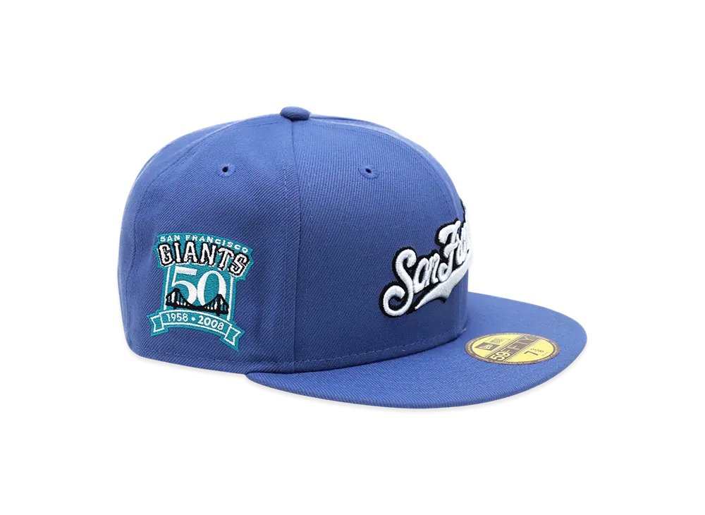 NEW ERA x MLB The Cap 59Fifty San Francisco Giants "Indigo Blue"