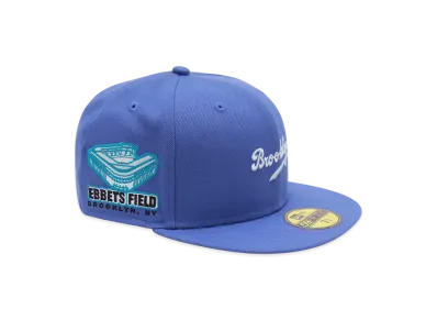 NEW ERA x MLB The Cap 59Fifty Brooklyn Dodgers "Indigo Blue"