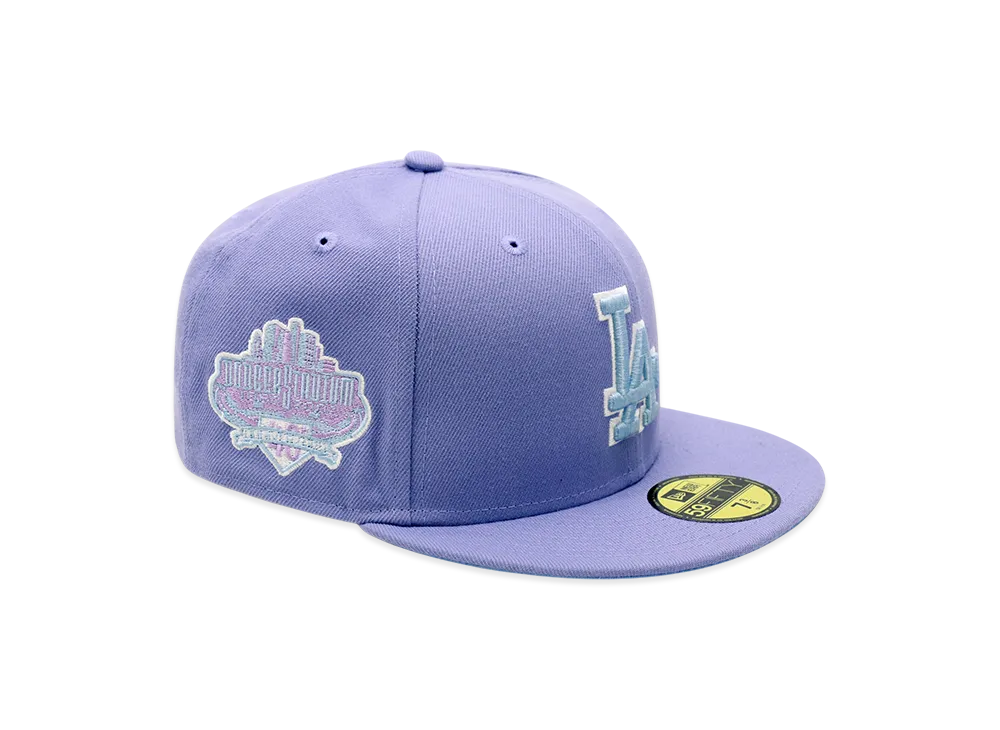 NEW ERA x MLB The Cap 59Fifty Los Angeles Dodgers "Lavender"